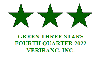 VERIBANC's Highest Rating Logo