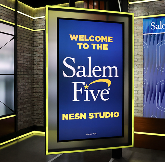 Welcome to the Salem Five NESN Studio