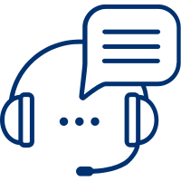Chat now - headset icon