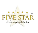 Prestigious Five Star Award by the Massachusetts Association of Insurance Agents