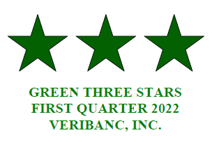 VERIBANC's Highest Rating Logo